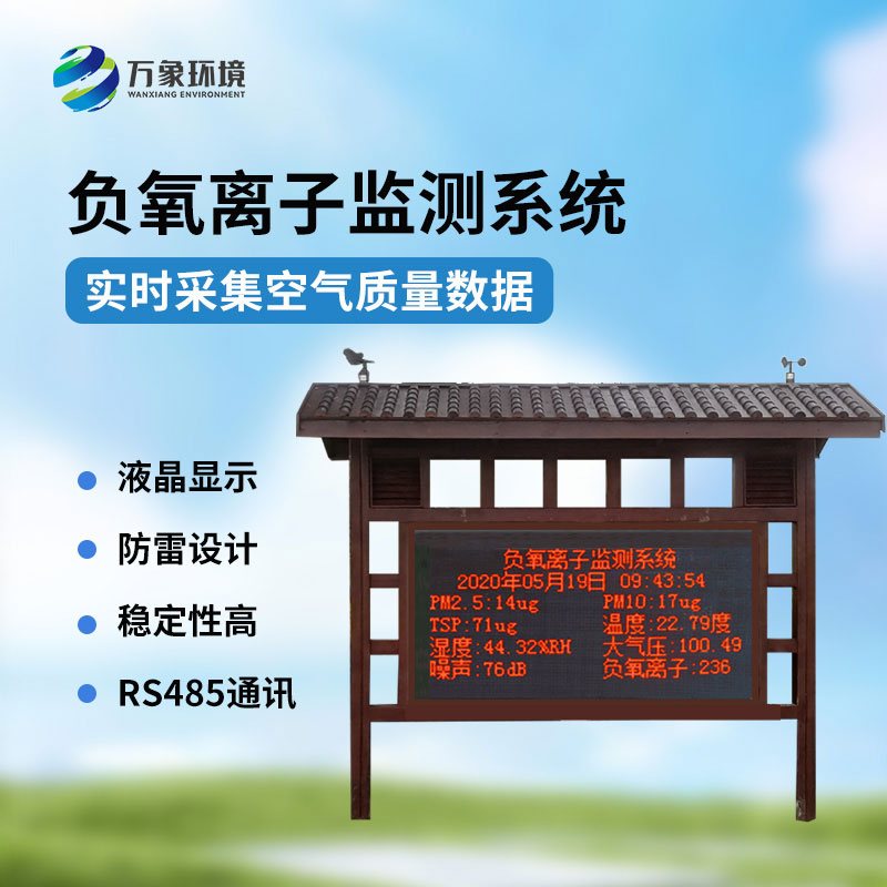 負氧離子觀測系統
