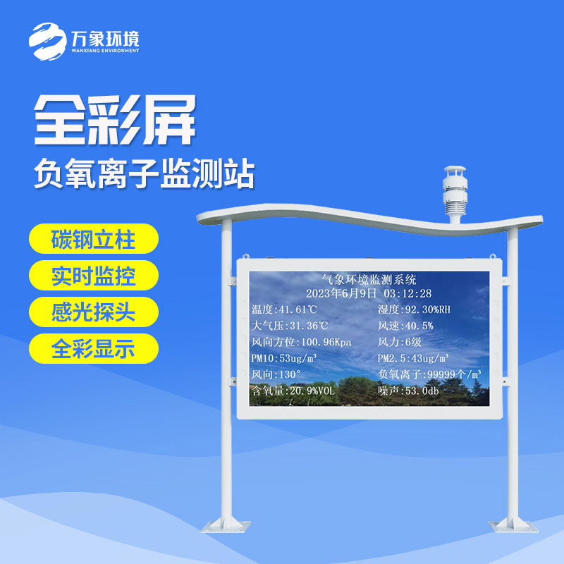 高智能一體化負氧離子監測站